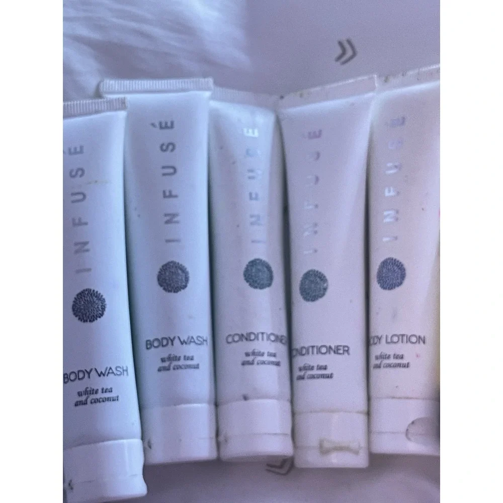 ECOWELL INFUSE WHITE TEA & COCONUT SHAMPOO CONDITIONER‎ BODY WASH Lotion